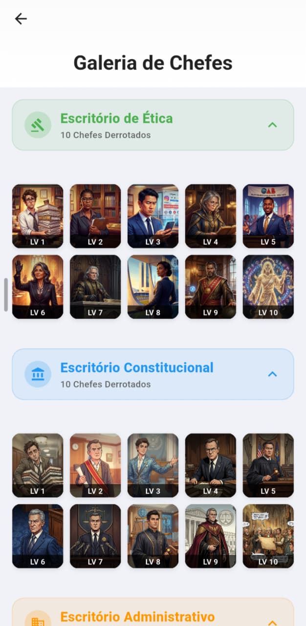 Estatísticas de desempenho