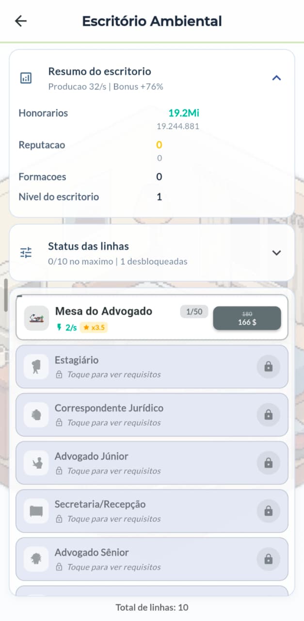 Escritórios de advocacia